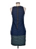 Merona Stripes Blue Casual Dress Size 6 - photo 2