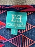 Escapada 100% Rayon Print Blue 3/4 Sleeve Button-Down Shirt Size S - photo 7