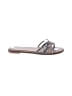 Madewell 100% Leather Silver Tan Sandals Size 9 - photo 1