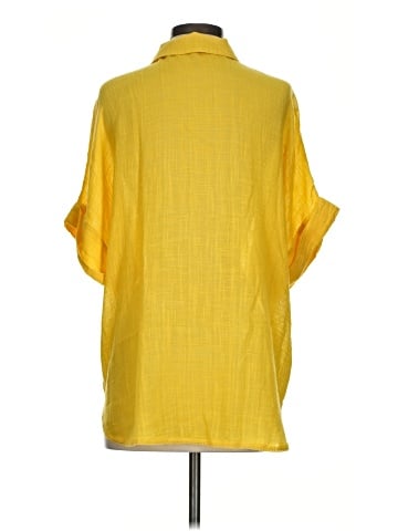 Sundance 3/4 Sleeve Button-Down Shirt (view 2)