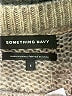 Something Navy Metallic Brown Pullover Sweater Size S - photo 7