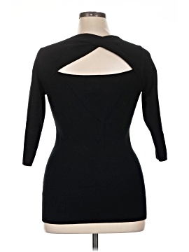 LED Luxe Essentials Denim Pullover Sweater (view 2)