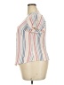 Torrid 100% Rayon Stripes Ivory Short Sleeve Blouse Size 2X Plus (2) - photo 5
