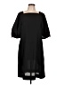 Cos 100% Polyester Solid Black Casual Dress Size 12 - photo 1