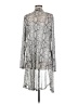 Shiela Rose Silver Kimono Size M - photo 2