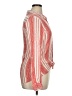 Harper Heritage 100% Rayon Stripes Red Long Sleeve Blouse Size XL - photo 4