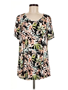 Jm Collection Short Sleeve Blouse