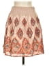 Ecote Paisley Tan Orange Casual Skirt Size S - photo 2