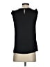 Ann Taylor LOFT 100% Polyester Black Sleeveless Blouse Size XS - photo 2