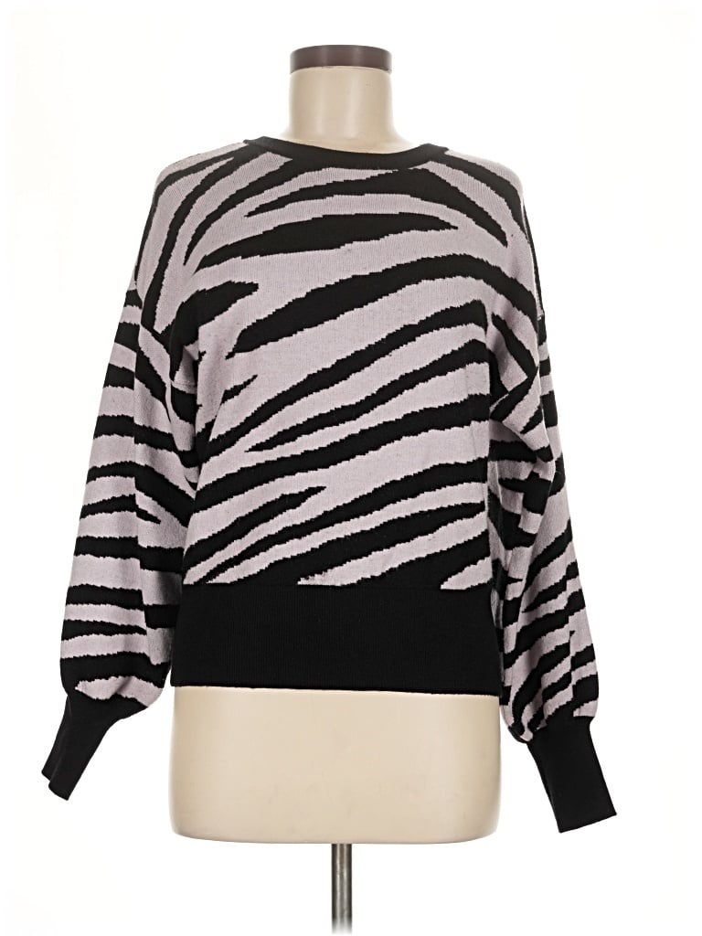 Pre-owned Nine West Pullover Sweater In Silver