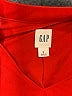 Gap 100% Polyester Solid Red Casual Dress Size S - photo 7