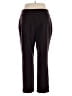Investments Solid Brown Active Pants Size 16 - photo 2
