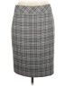 Le Suit Separates 100% Polyester Houndstooth Gray Formal Skirt Size 8 - photo 1