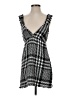 Zara 100% Polyester Houndstooth Black Casual Dress Size XS - photo 1