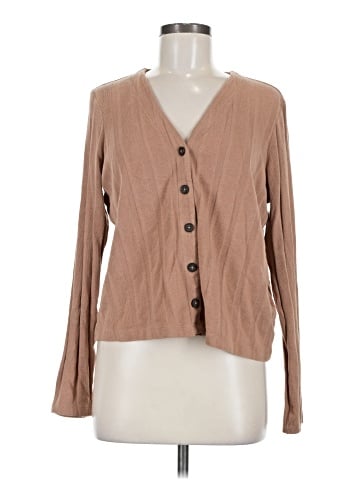 Madewell Ribbed Sweater-Knit Cardigan (view 1)