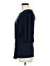DKNY 100% Polyester Blue 3/4 Sleeve Top Size M - photo 5