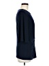 DKNY 100% Polyester Blue 3/4 Sleeve Top Size M - photo 4