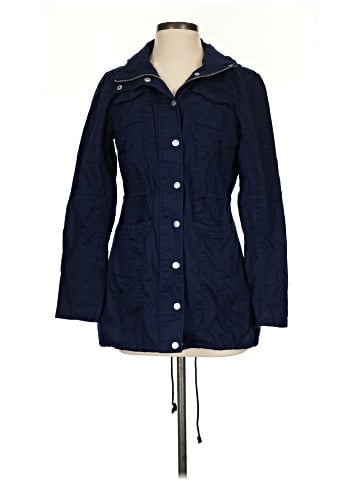 New York & Company Raincoat (view 1)