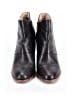 Halogen 100% Leather Black Ankle Boots Size 7 - photo 2