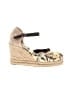 Desigual Floral Tan Gold Wedges Size EU 39 - photo 1
