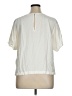 Levi's 100% Viscose Ivory Short Sleeve Top Size XL - photo 2