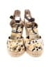 Desigual Floral Tan Gold Wedges Size EU 39 - photo 2