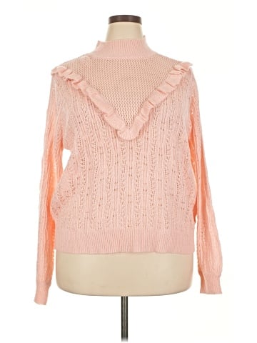 ELOQUII Elements Pullover Sweater (view 1)