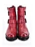 Paul Green 100% Leather Red Ankle Boots Size UK 5 1/2 / US 7 1/2 - photo 2