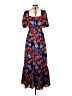 Sugar Lips Floral Blue Casual Dress Size S - photo 2