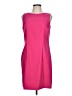AB Studio Solid Pink Cocktail Dress Size 12 - photo 1