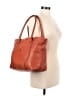 Avorio 100% Leather Brown Orange Leather Tote One size - photo 2
