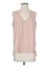 Ann Taylor 100% Polyester Pink Sleeveless Blouse Size S - photo 1