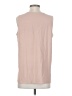 Ann Taylor 100% Polyester Pink Sleeveless Blouse Size S - photo 2