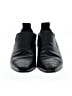 Cos 100% Leather Solid Black Flats Size 8 - photo 2