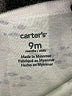 Carter's 100% Cotton Print White Short Sleeve Onesie 6-9 MO / 9 MO - photo 3