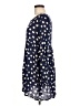 Roxy 100% Viscose Polka Dots Blue Casual Dress Size M - photo 5