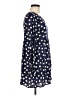 Roxy 100% Viscose Polka Dots Blue Casual Dress Size M - photo 4