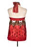 Lane Bryant 100% Polyester Red Sleeveless Blouse Size 16 - photo 2