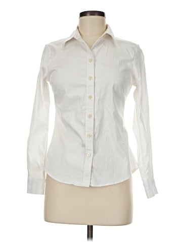 Banana Republic Factory Store Long Sleeve Button-Down Shirt (view 1)