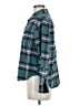 Pendleton 100% Cotton Plaid Teal Long Sleeve Button-Down Shirt Size M - photo 5