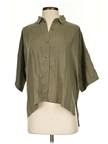 Everlane 3/4 Sleeve Button-Down Shirt (view 1)