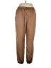 Uniqlo 100% Polyester Solid Brown Casual Pants Size XL - photo 1