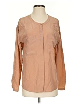 Everlane Long Sleeve Silk Top (view 1)
