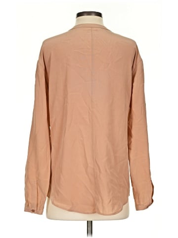 Everlane Long Sleeve Silk Top (view 2)