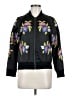 Dance & Marvel 100% Polyester Floral Black Jacket Size M - photo 1