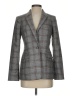 Calvin Klein Plaid Gray Blazer Size 0 - photo 1