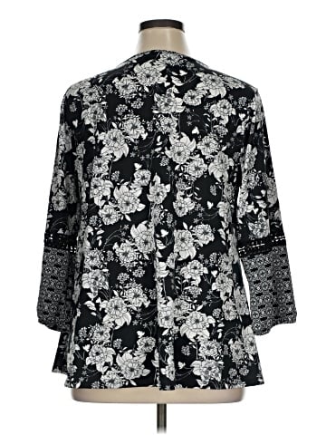 Studio Works 3/4 Sleeve Blouse (view 2)