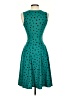 Lularoe Polka Dots Teal Cocktail Dress Size XXS - photo 2