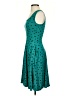 Lularoe Polka Dots Teal Cocktail Dress Size XXS - photo 5