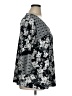 Studio Works Black 3/4 Sleeve Blouse Size XL - photo 4